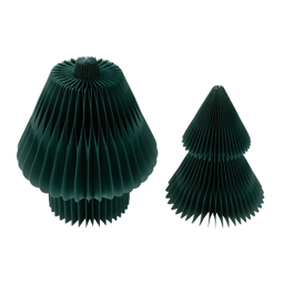 Northlight 3ft. Accordion Honeycomb Foldable Paper Christmas Tree