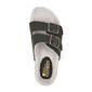 Womens White Mountain Helga Felt with Faux Fur Footbeds&#8482; Sandals - image 4