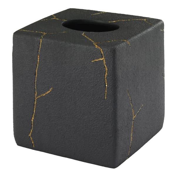 Nicole Miller Sydney Tissue Box Cover - image 