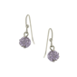 1928 Jewelry Pave 6mm Drop Earrings - image 1