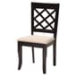 Baxton Studio Savina Modern Dark Brown Wood 5pc. Dining Set - image 2
