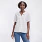 Womens Preswick & Moore(R) Peter Pan Collar Button Front Blouse - image 1