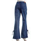 Juniors Gogo Jeans Mid Rise Lace Flare Leg Jeans - image 3