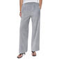 Womens DKNY Solid Pull On Lurex Velvet Wide Leg Pants - image 1
