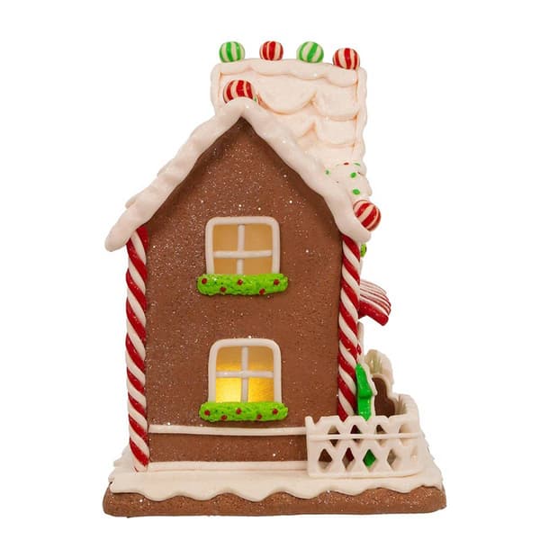 Kurt S. Adler 9in. Light Up Gingerbread House