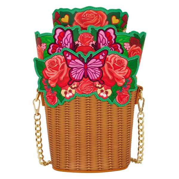 Loungefly Flower Basket Crossbody - image 