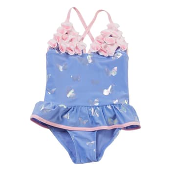 Girls (4-6x) Floatimini 1pc. Foil Butterfly Crochet Swimsuit - Boscov's