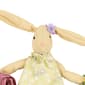 Northlight Seasonal Girl Bunny Artificial Floral Easter Wreath - image 6