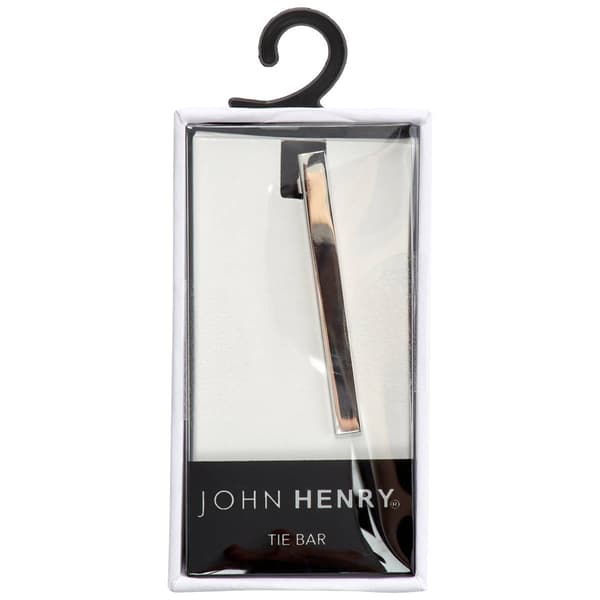 Mens John Henry&#40;R&#41; Solid Tie Bar - image 