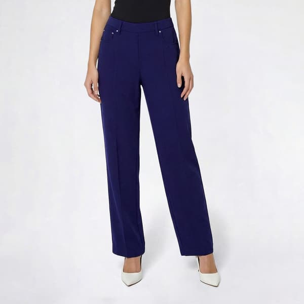 Womens Nicole Miller Straight Leg Ponte Dress Pants - image 