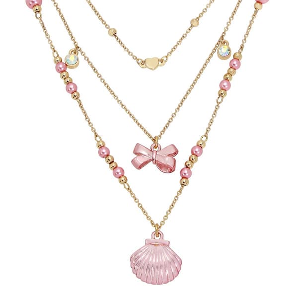 Betsey Johnson Shell Layered Necklace