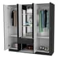 FM FURNITURE Guajira Two-Tone Six Door Armoire - image 3
