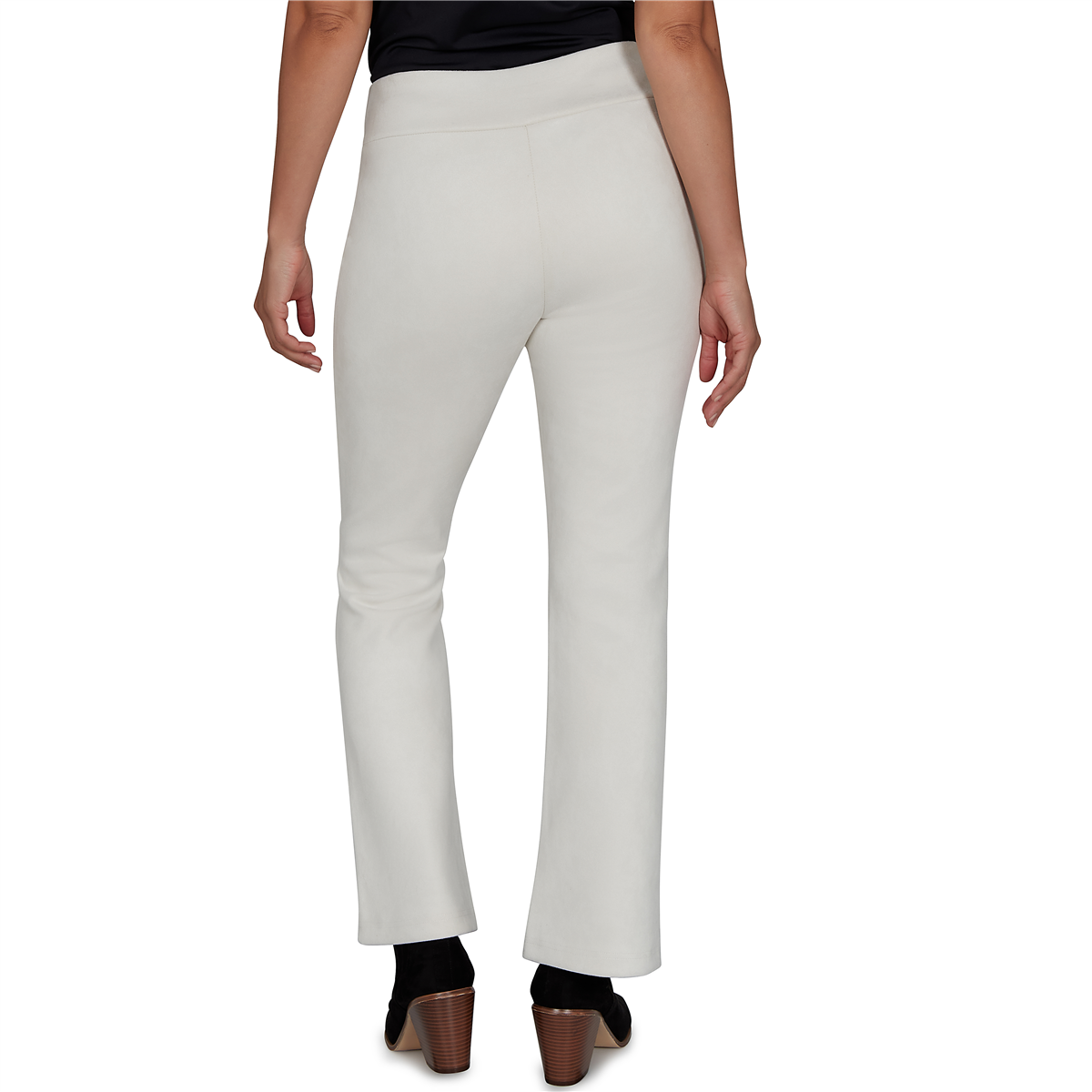 Petite Skye’s the Limit Icy Blue Sparkle Solid Pull On Pants