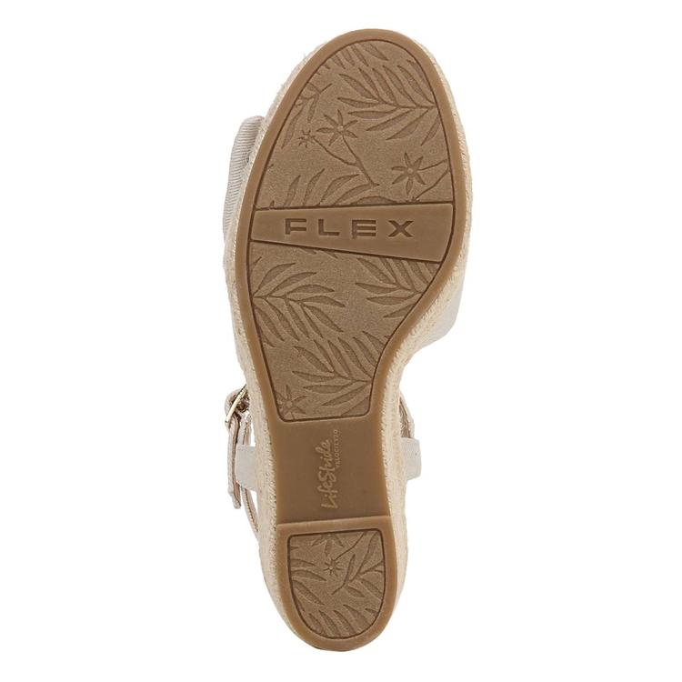 Womens LifeStride Tahlia Wedge Espadrille Sandals