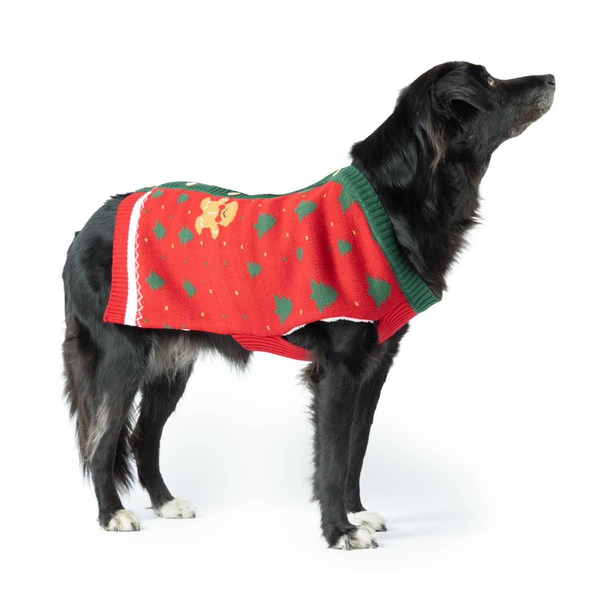 Gingerbread Pet Cardigan
