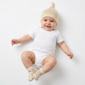 Baby Unisex Baby Essentials® Born to Be Adorable Hat & Socks Set - image 2