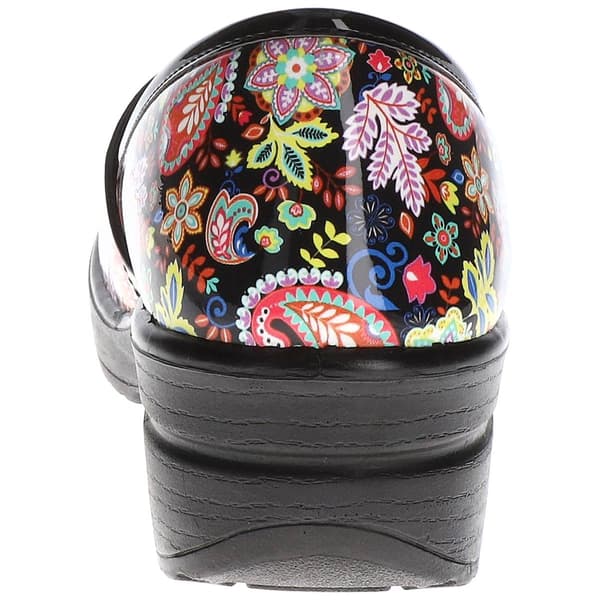 Womens Easy Works by Easy Street Lyndee Paisley Clogs