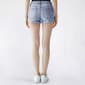 Juniors Celebrity Pink Mid Rise Flip Fray Shorts - image 3
