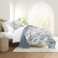 Soft Essentials Ultra Soft Rose Garden Reversible Quilt Set - image 2
