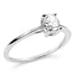 Haus of Brilliance 1/2ctw. Oval Lab Grown Diamond Engagement Ring - image 3