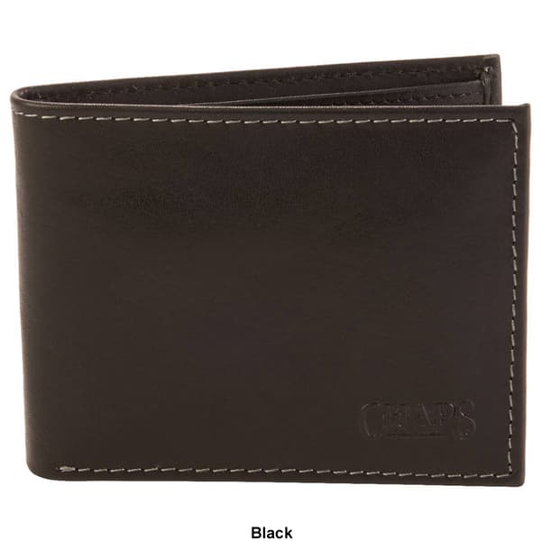 Mens Chaps Buff Oily Traveler Wallet