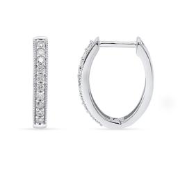 Nova Star(R) 0.25ctw. Lab Grown Diamond Hoop Earrings