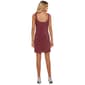Juniors Madden Girl Metallic Knit Scoop Neck Mini Sheath Dress - image 2