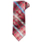 Mens Architect(R) Textured Plaid Tie - image 1