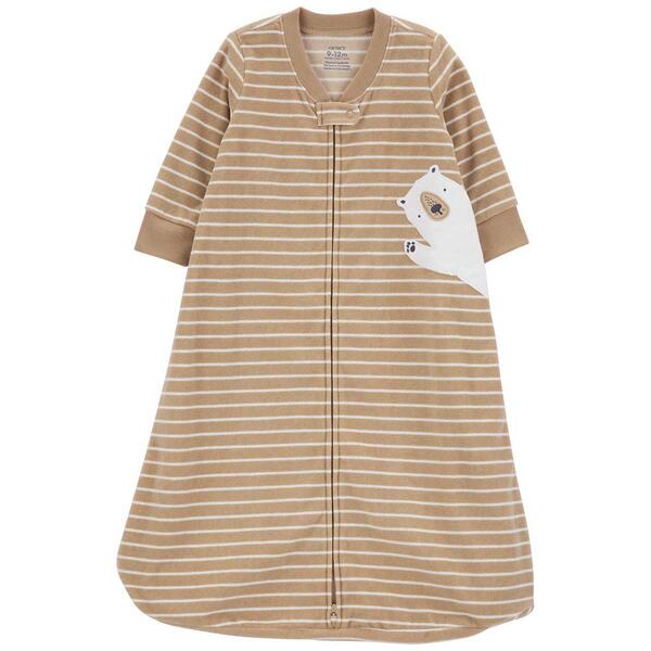 Baby Unisex (NB-12M) Carters(R) Polar Bear &amp; Stripe Sleep Sack - image 