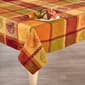 Cottage Classics Pumpkin Leaf Jacquard Tablecloth - image 1