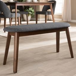 Baxton Studio Easton Wood Bench