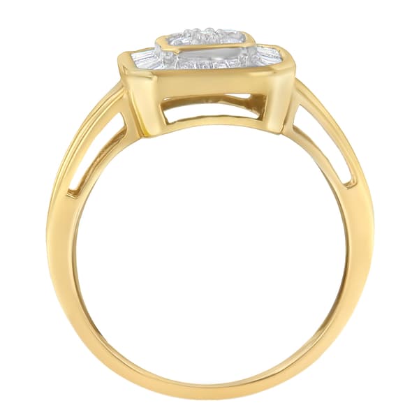 Diamond Classics&#8482; 1/2ctw. Diamond Cocktail Ring