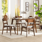 Baxton Studio Fremont Mid-Century  Wood 5pc. Dining Set - image 8