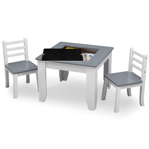 Delta Children Chelsea Table and Chair Set with Storage