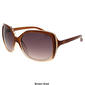 Womens Oscar Large Square w/Metal Inlay Sunglasses - image 3