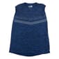 Mens Cougar(R) Sport Sleeveless Printed Chest T-Shirt - Marled Navy - image 1