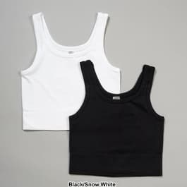 Juniors One Step Up 2pk. Glory Scoop Neck Tank Tops