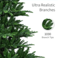Puleo International 7.5ft Pre-Lit LED Mountain Fir Christmas Tree - image 5