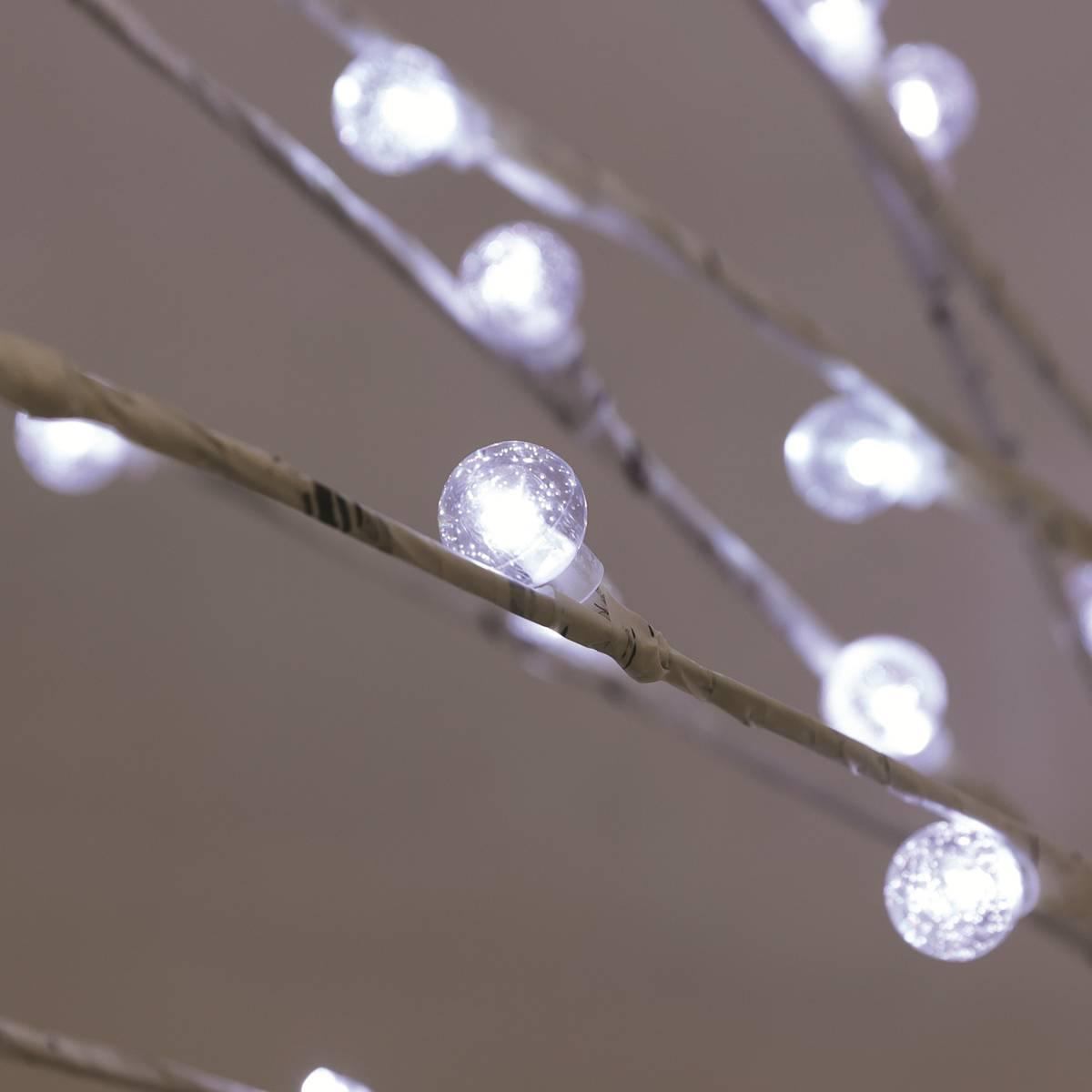 42in. Pre-Lit Life-Like Birch Tree