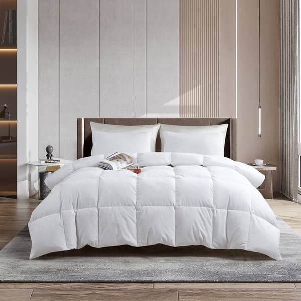 Serta(R) All Seasons 240TC Feather and Down Comforter - image 
