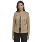 Womens Tommy Hilfiger Long Sleeve Suede Band Jacket - image 1