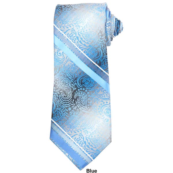 Mens Architect® Rawley Floral Stripe Tie