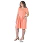 Plus Size 24/7 Comfort Apparel Fit & Flare Dress - image 7