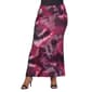 Plus Size 24/7 Comfort Apparel Tie Dye Fold over Waist Maxi Skirt - image 1