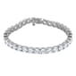 Splendere Sterling Silver Cubic Zirconia Tennis Bracelet - image 1