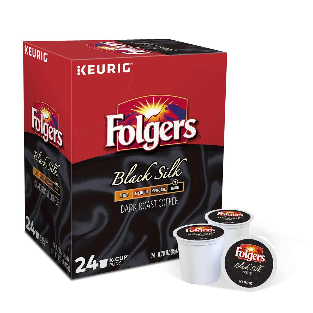 Keurig® Folgers® Black Silk Coffee K-Cup® - 24-Count