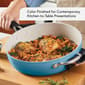 KitchenAid Hard Anodized Ceramic Nonstick 5qt. Saut&#233; Pan with Lid - image 7