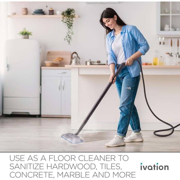 Ivation Multipurpose Cleaner Steamer w/ 18 Accessories