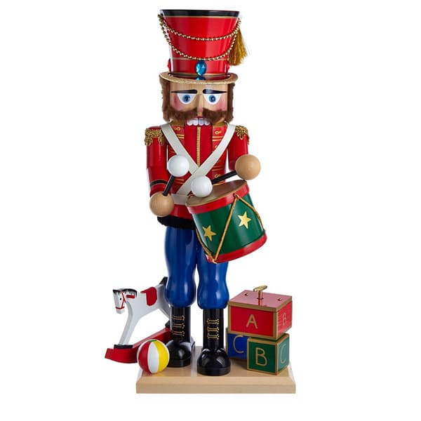 Kurt S. Adler 18in. Musical Toy Soldier Nutcracker - image 