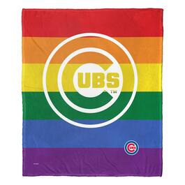 Northwest Chicago Cubs Pride Series Silk Touch Throw